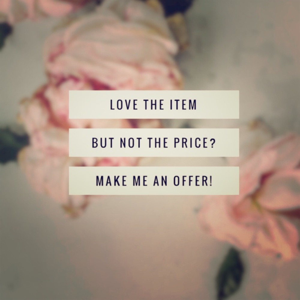 💗 Love the item, not the price? Make an offer💗